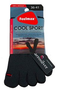 Feelmax Cool Sport urheiluvarvassukat (korkea) - Musta