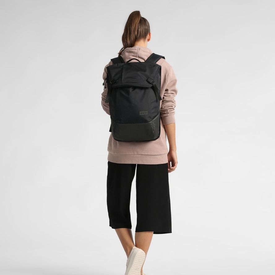 AEVOR Daypack Backpack Proof Black with 15" laptop pocket, black