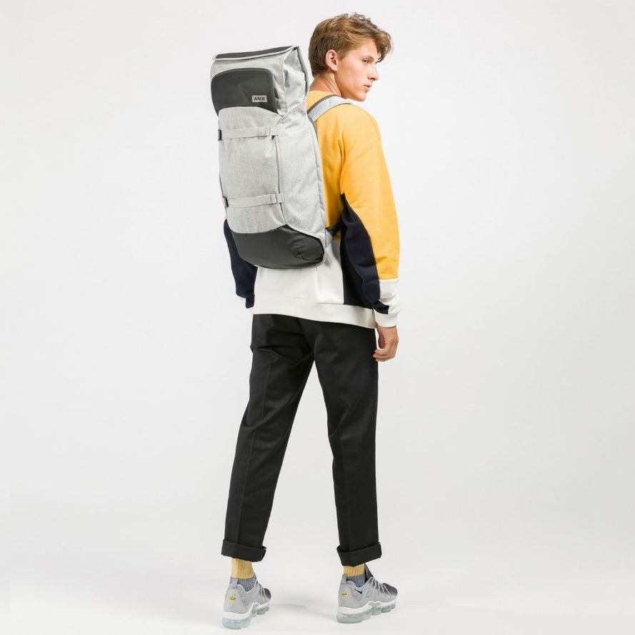 AEVOR Trip Pack Backpack with 15" laptop pocket, gray