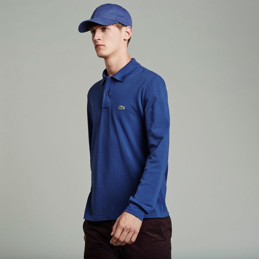 Lacoste Longsleeve Polo shirt - Odyssey Blue