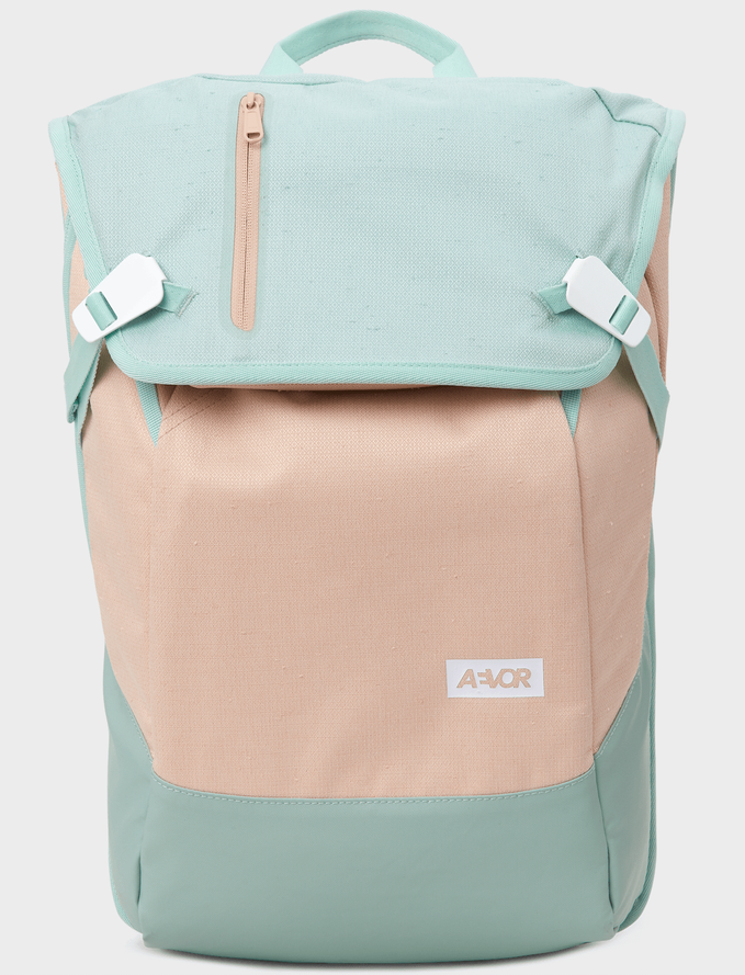 AEVOR Bichrome Bloom Backpack with 15" laptop pocket, bichrome